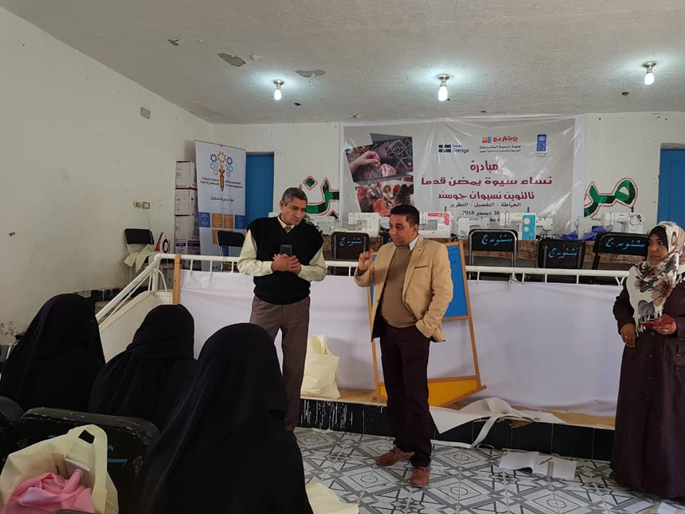 بالصور زيارة مدير جهاز تنمية المشروعات لمقر مبادرة نساء سيوة