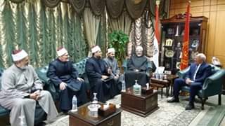 خريجى الأزهر ببورسعيد تشارك المحافظة فى الإحتفال بعيدها القومى بحضور وزير الأوقاف