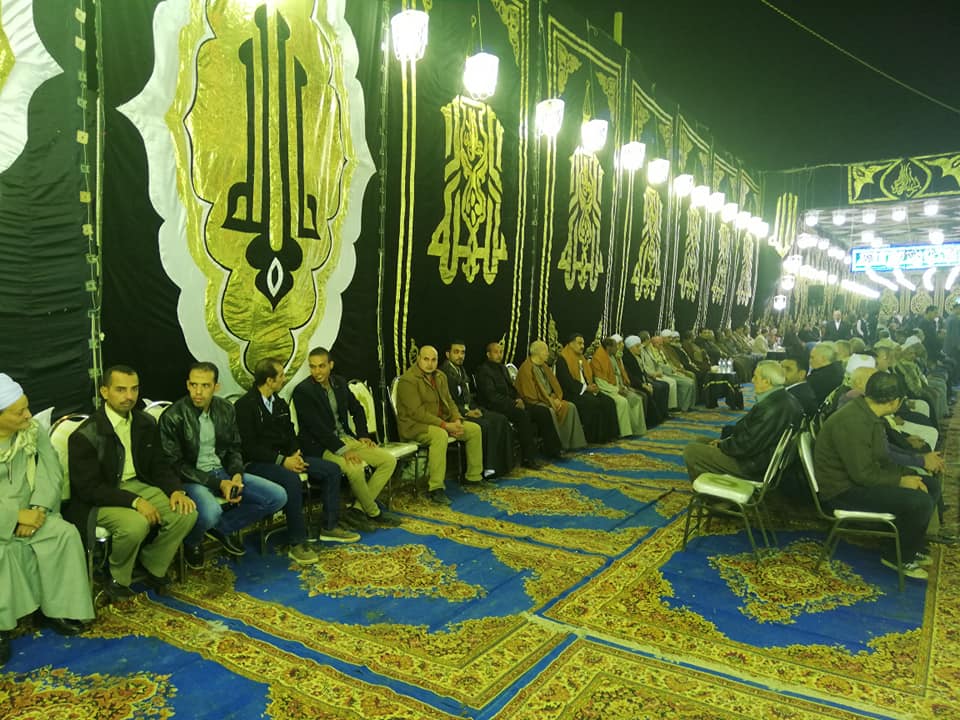 مدير أمن الجيزة ..واعضاء البرلمان يشاركون بعزاء والد محمد اسماعيل