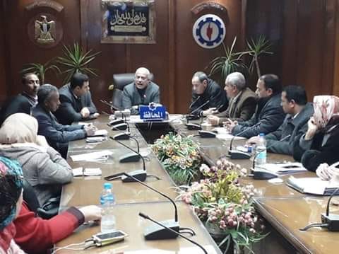 محافظ السويس يؤكد علي سرعة تجهيز المنطقة البديلة