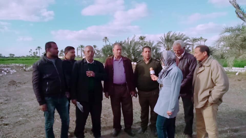 تنفيذ 31 قرار ازالة تعدي بالبناء علي الاراضي الزراعيه بالعجميين ابشواي