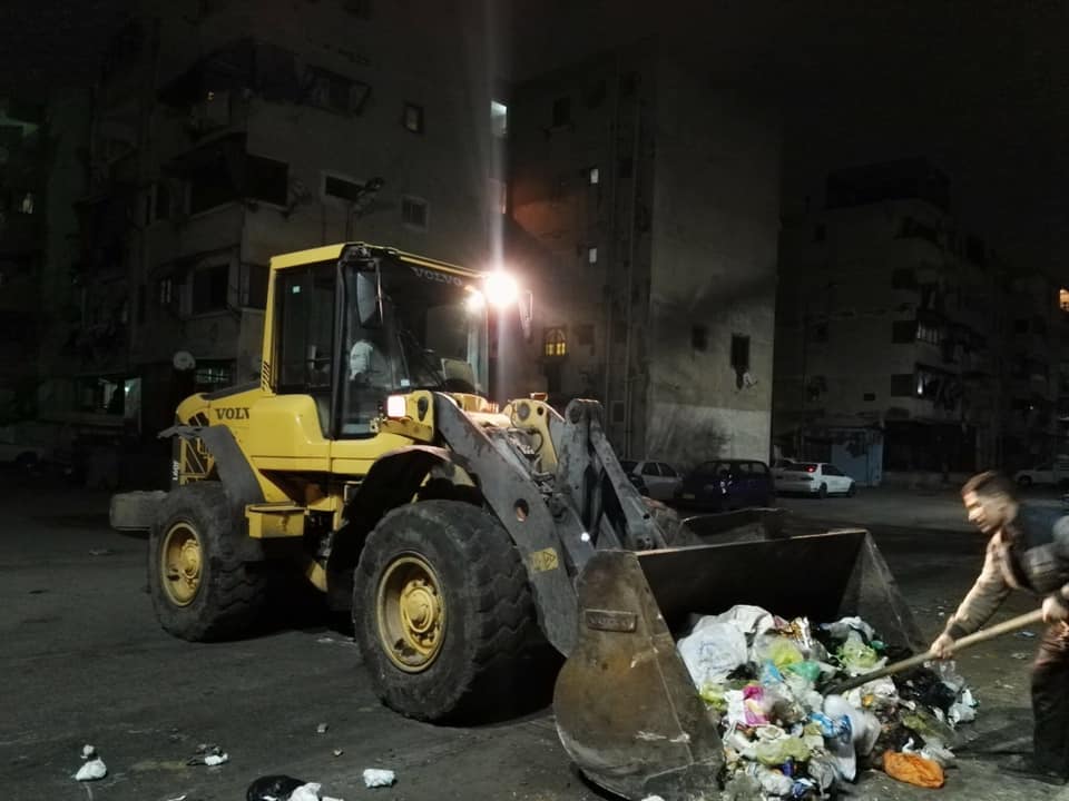 الكهرباء تستمر بمراجعة اعمدة الانارة بأحياء محافظة بورسعيد