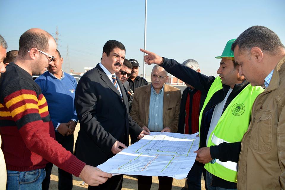 محافظ القليوبية يتفقد محطة مياه سرياقوس طاقة 145 ألف م3/ يوم