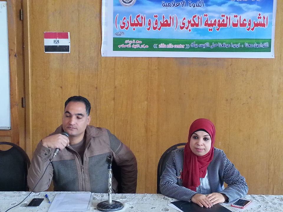 إعلام زفتي يلقي الضوء علي مشروعات الدولة للطرق والكباري