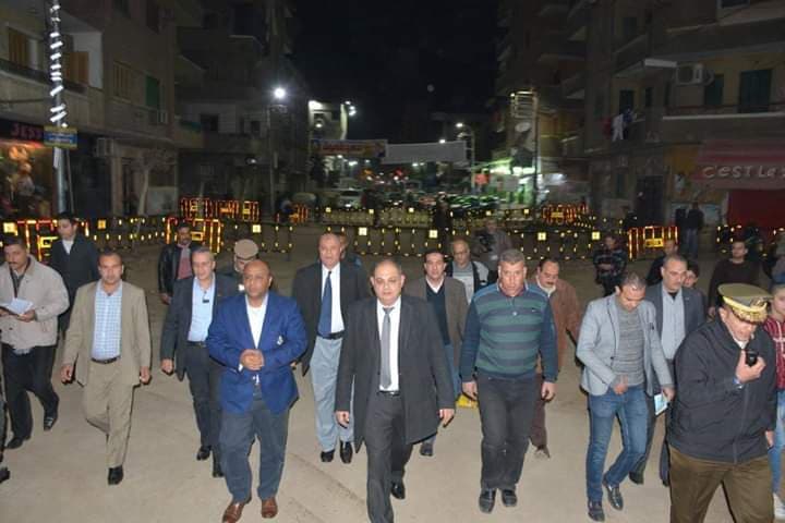 محافظ الغربية ومدير الأمن يتفقدا الإستعدادات الأمنية للكنائس قبل أعياد الميلاد | صور