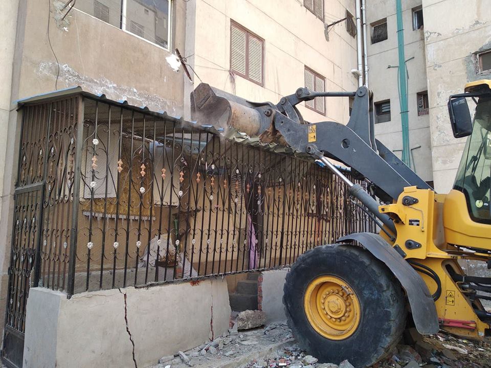 اصدار 22 قرار لازالة التحويطات الحديدية ببورسعيد