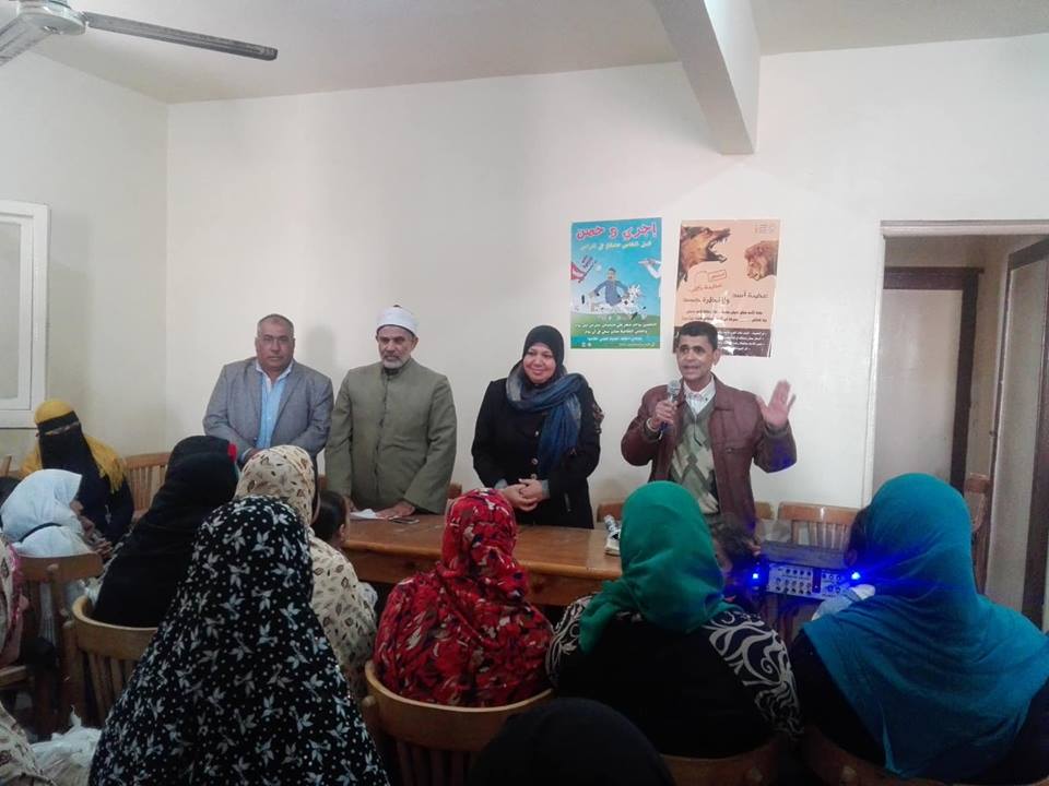 حملة صحتك أمانة بين ايديك حول انفلونزا الطيور بإعلام السويس