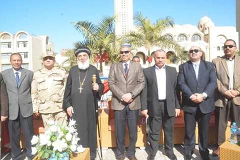 محافظ المنيا يهنئ المطرانيات والكنائس بالعيد اليوم