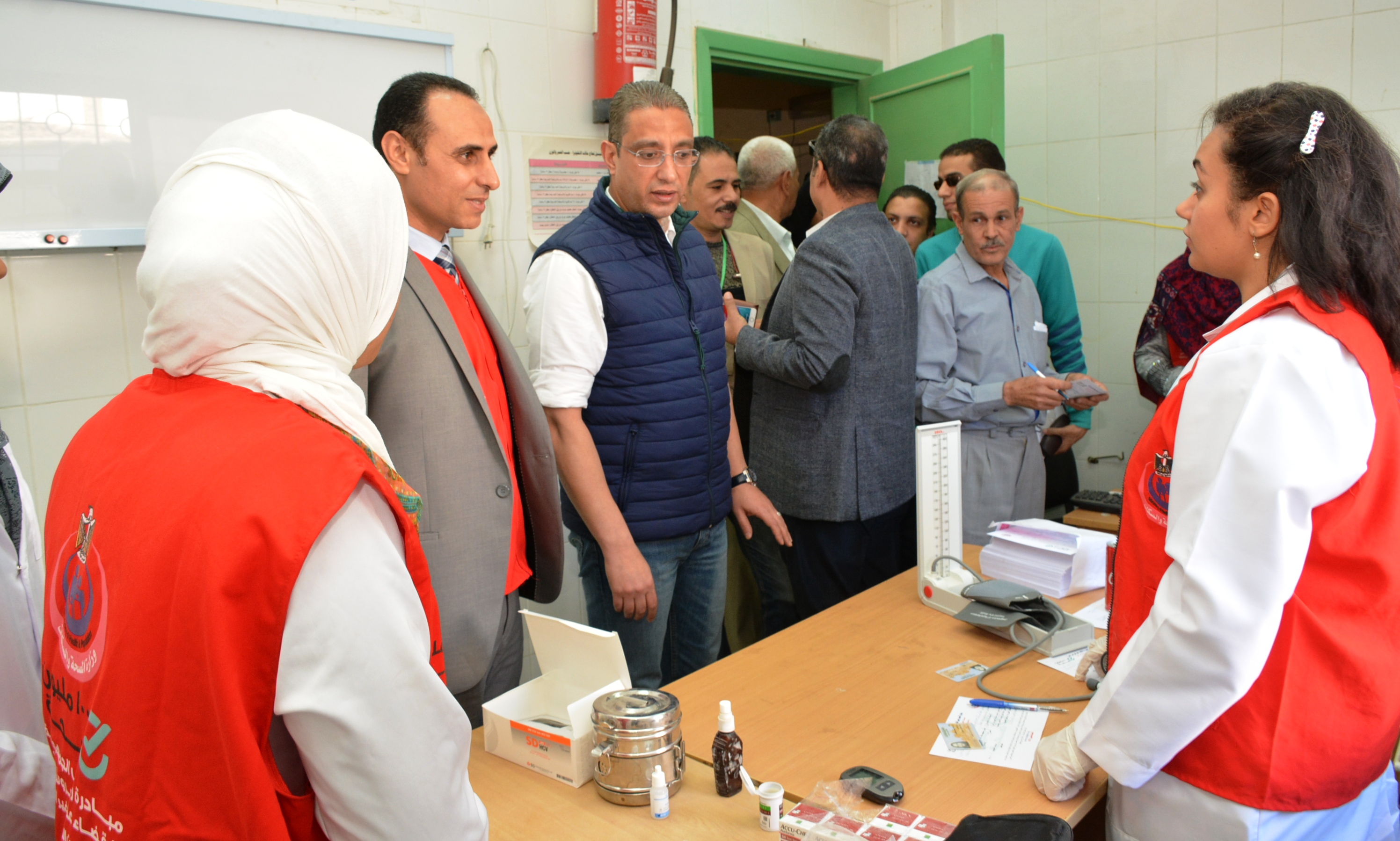 حملة 100 مليون صحة تجوب قرى ونجوع محافظة سوهاج