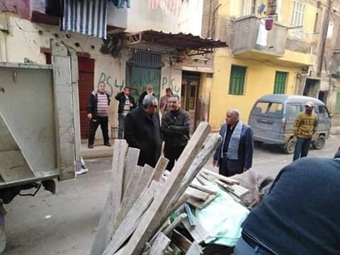 التعامل الفوري للبلاغات الواردة لغرفة عمليات حى غرب الإسكندرية