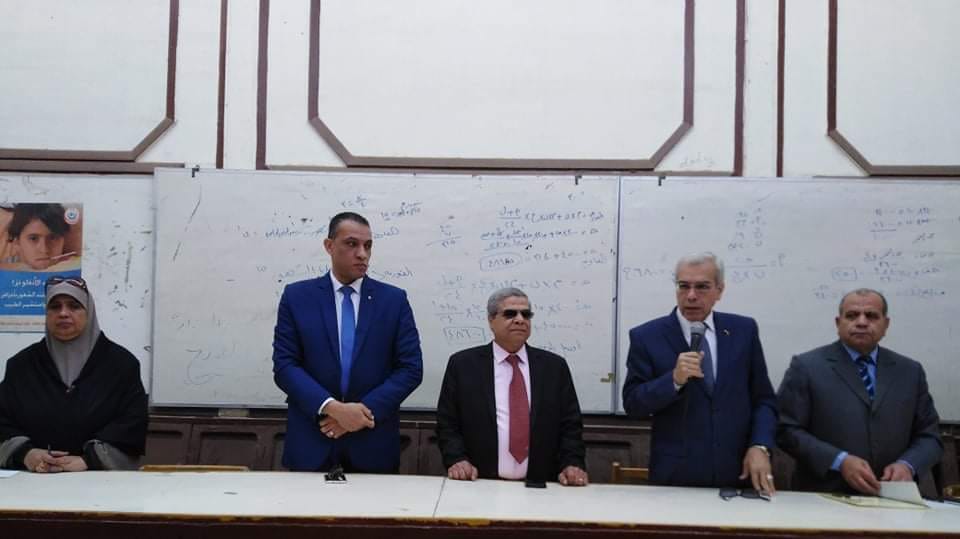 عجلان يجتمع برؤساءاللجان الاعدادية بالقليوبية