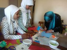 ورش فنون تشكيلية وإعادة تدوير بثقافة أسيوط