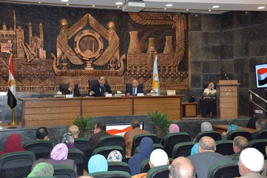 محافظ الغربية فى لقاء مفتوح مع ممثلى الجمعيات الأهلية والمؤسسات الخاصة لوضع أليات تنفيذ مبادرة ”حياة كريمة” بالمحافظة 