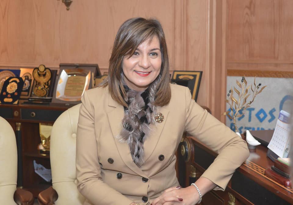 وزيرة الهجرة تستقبل الإعلامية الكويتية عائشة الرشيد