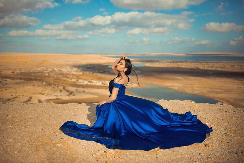 حسن محمد يودع ٢٠١٨ بجلسة تصوير ساحرة بوادي الريان