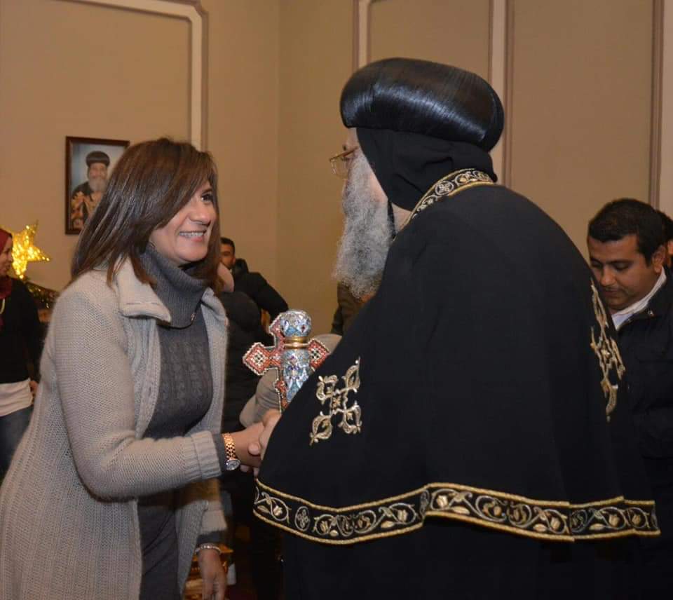 وزارة الهجرة تنظم لقاء لوفد من شباب المصريين بالخارج مع البابا تواضروس