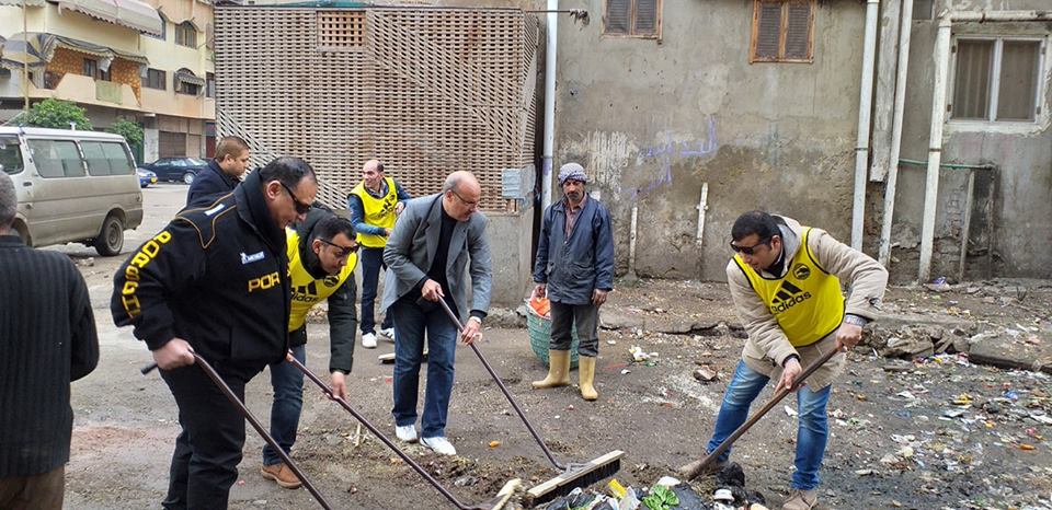 أمانة المناخ تشارك بحملة نظافة وتوعية من أجل حياة كريمة