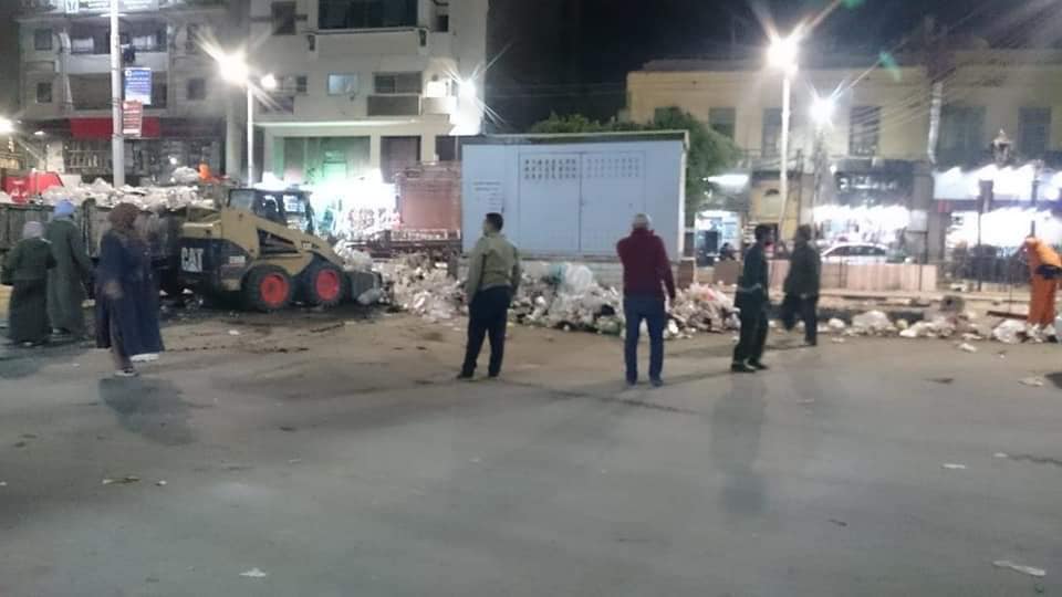 تحرير 45 محضر خلال حملات نظافة بالمنيا