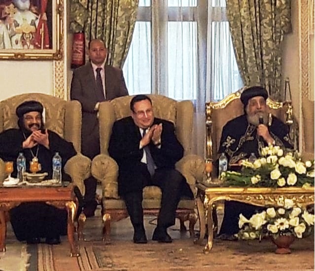 البابا تواضروس يعرب عن سعادته بمسجد الفتاح العليم والكاتدرائية الجديدة