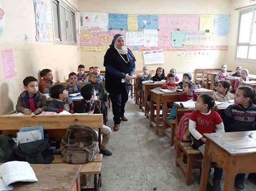 مدير عام السنطة التعليمية تتابع امتحانات الشهادة الاعدادية والتجريبى للاول الثانوى 