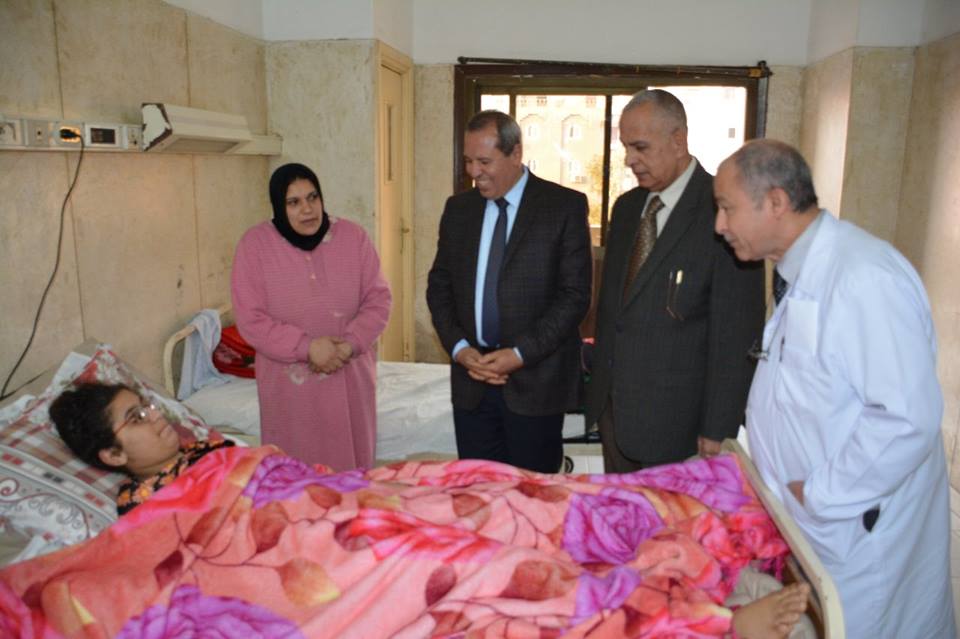 مدير المستشفي الدولي يؤكد تقديم الرعايه الطبية لسلمى فور وصولها للمستشفى