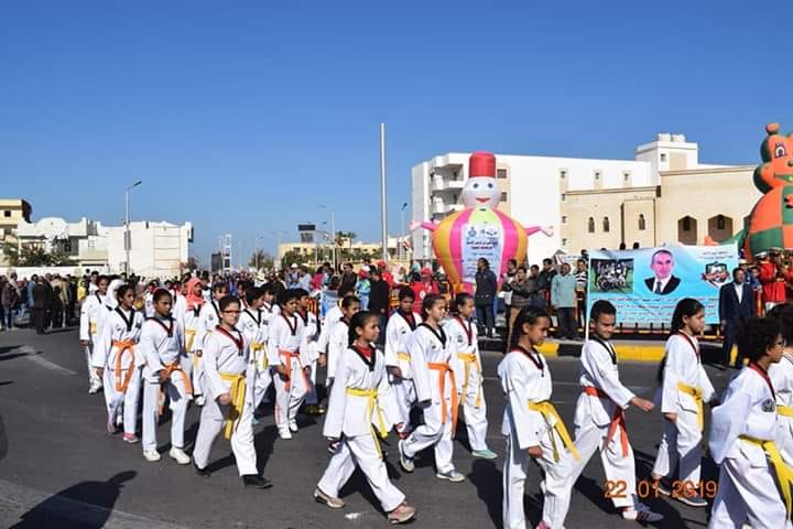 محافظ البحر الأحمر يشهد انطلاق كرنفال الزهور احتفالا بالعيد القومي