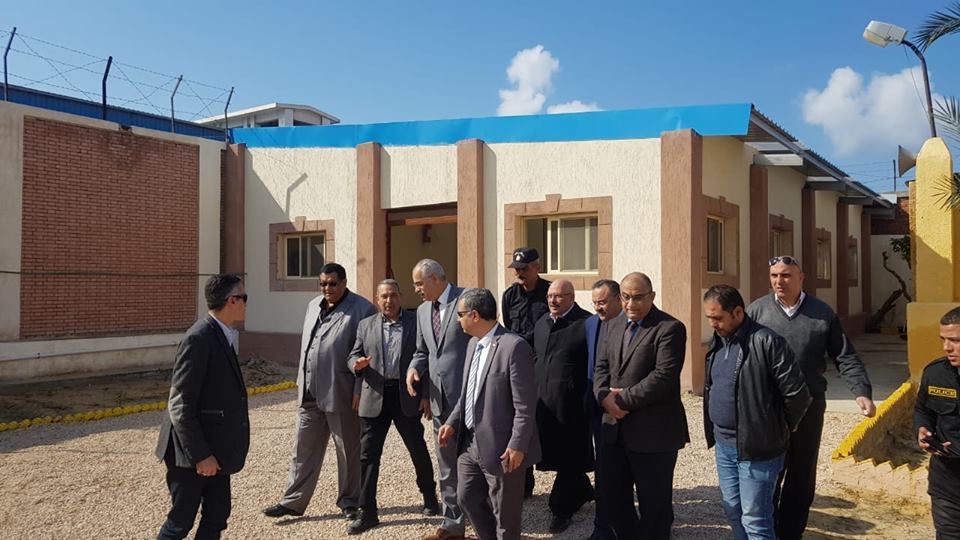 رئيس اسكندرية للبترول مدحت بهجت يتفقد تطوير موقع نقطة الهدف بمصر للبترول