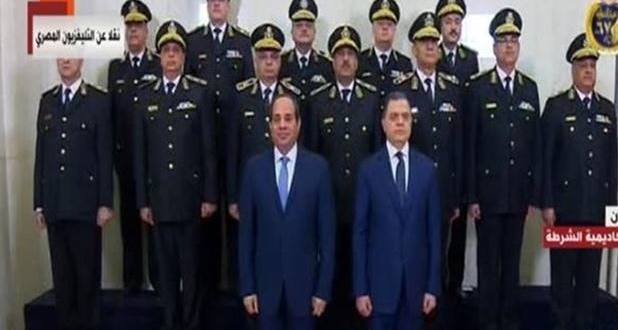 الرئيس السيسي يشهد مراسم الاحتفال بعيد الشرطة الـ67