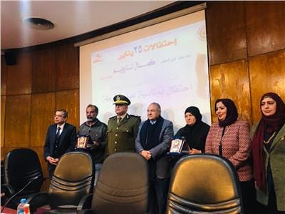 إعلام المنصورة يقيم احتفالية بعيد الشرطة