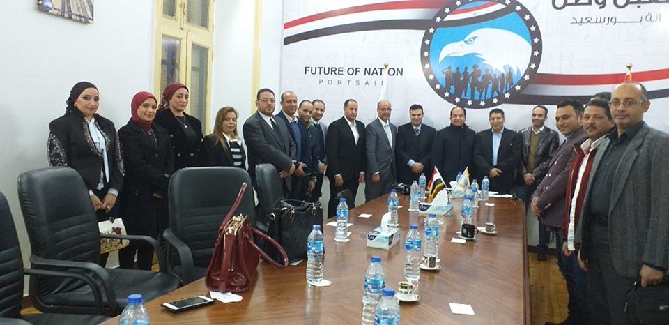 اجتماع تنظيمى لأمانة المناخ بمستقبل وطن برئاسة عادل اللمعى