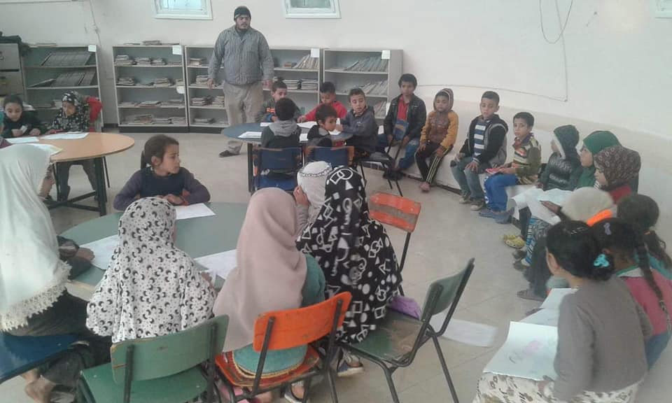 ورش فنية إحتفالا بثورة يناير بثقافة المنيا