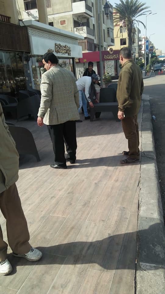 محافظة بورسعيد تواصل المتابعة المستمرة لرفع كافة الأعلانات والأشغالات