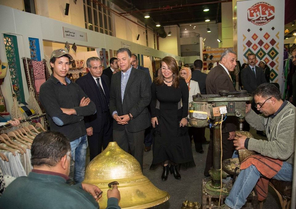 وزيرا التموين والنقل في ضيافة معرض ديارنا