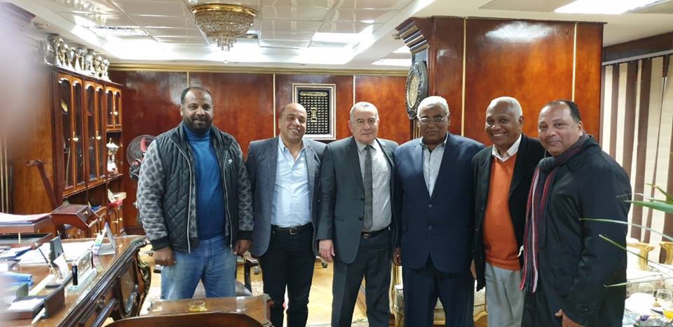 نادى اسوان يهنئ ضباط مديرية الأمن بمناسبة عيد الشرطة