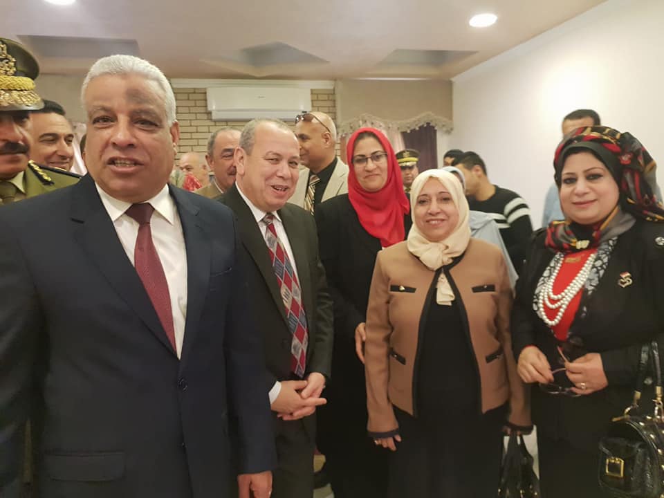 الطنباري تشارك في الاحتفالية بمناسبة عيد الشرطة بكفر الشيخ
