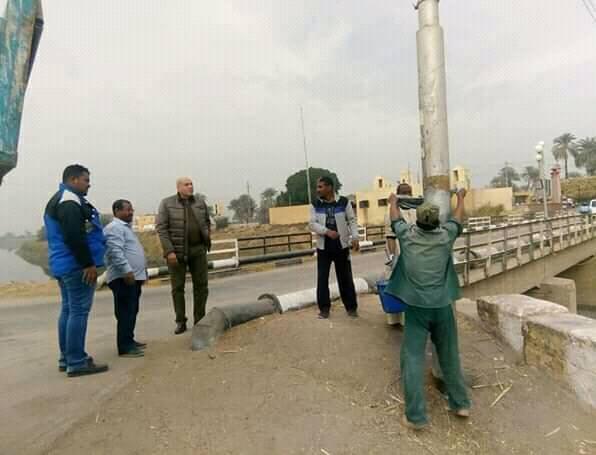 جولات محمد ابراهيم مازالت مستمرة على مختلف الانحاء المدينة 