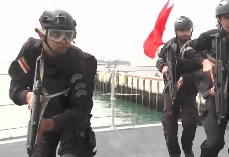 القوات المسلحة تظهر أداء متميز في التدريب المشترك مع البحرين فى حمد 3