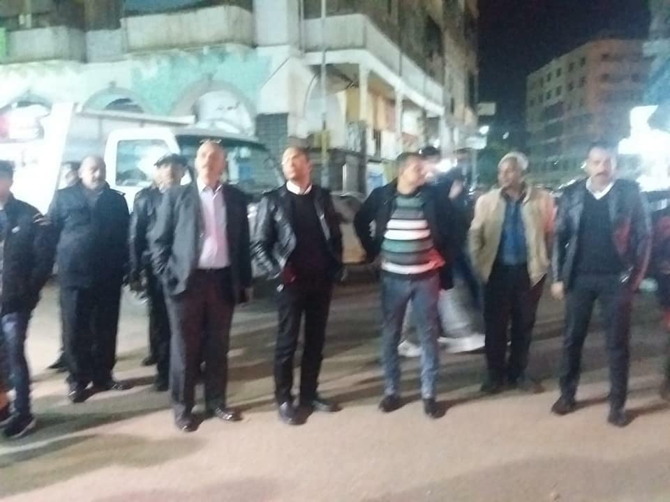 حمله إشغالات مكثفة على شوارع حى العرب ببورسعيد