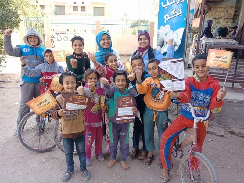 السويس تشهد تواصل فعاليات مبادرة انت اقوي من المخدرات بالقطاع  الريفي