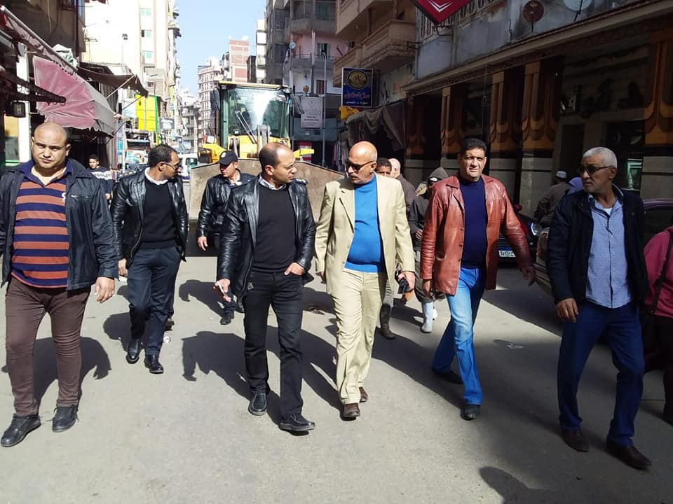 محافظة بورسعيد تواصل الحملة المكبرة لإزالة الأشغالات بحى العرب