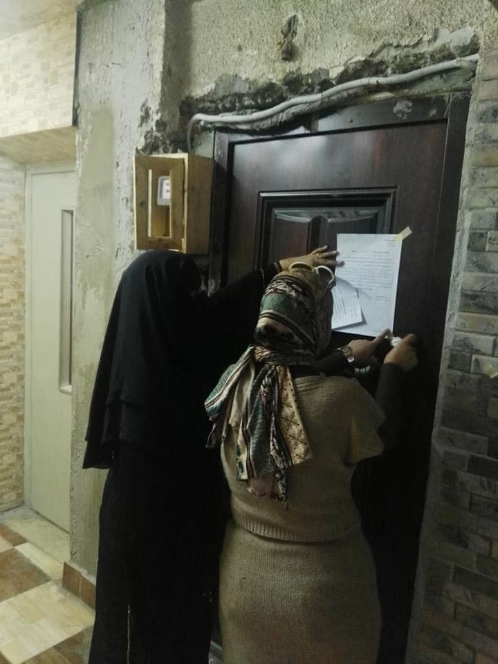 محافظة بورسعيد تنذر اصحاب الشقق المخالفة بالدور الارضي