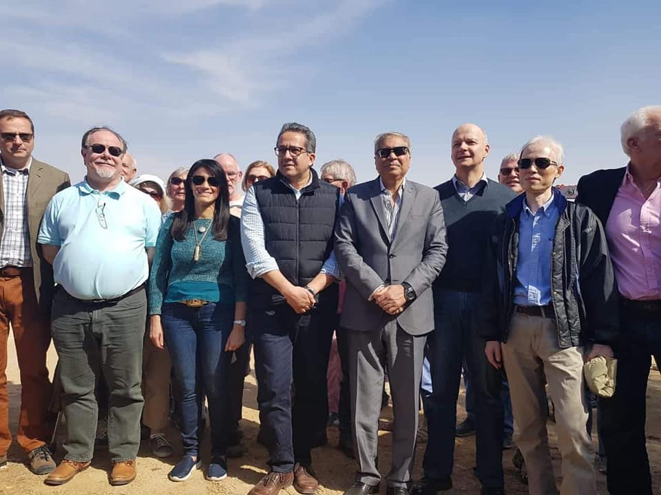 محافظ المنيا يستقبل وزيرا الآثار والسياحة استعدادا لإعلان كشف آثري بـ”تونا الجبل”