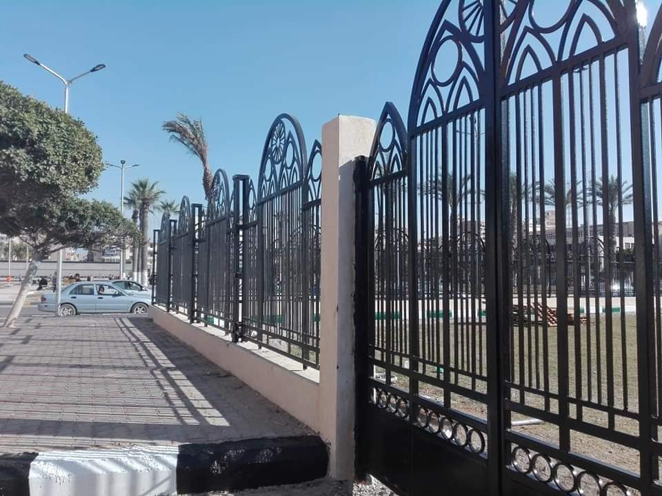 ابو زهرة يؤكد الانتهاء من تركيب سور نادي المعارف الجديد ببورسعيد