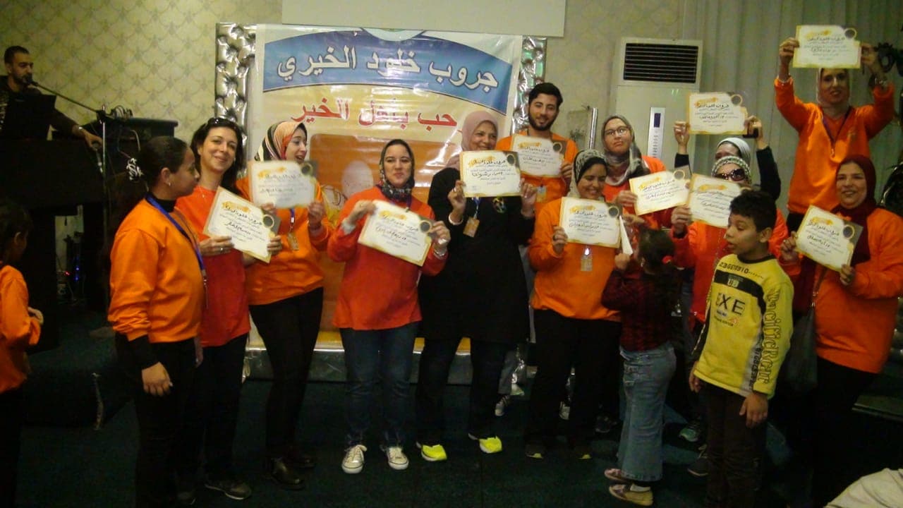 أكبر حفل للأيتام وذوى الاحتياجات الخاصة بالداون تاون