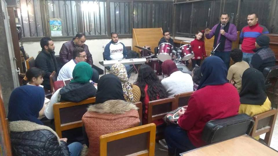 بروفة للعرض المسرحى ”هاملت يستيقظ متاخراً ” بثقافة أحمد بهاء الدين للطفل