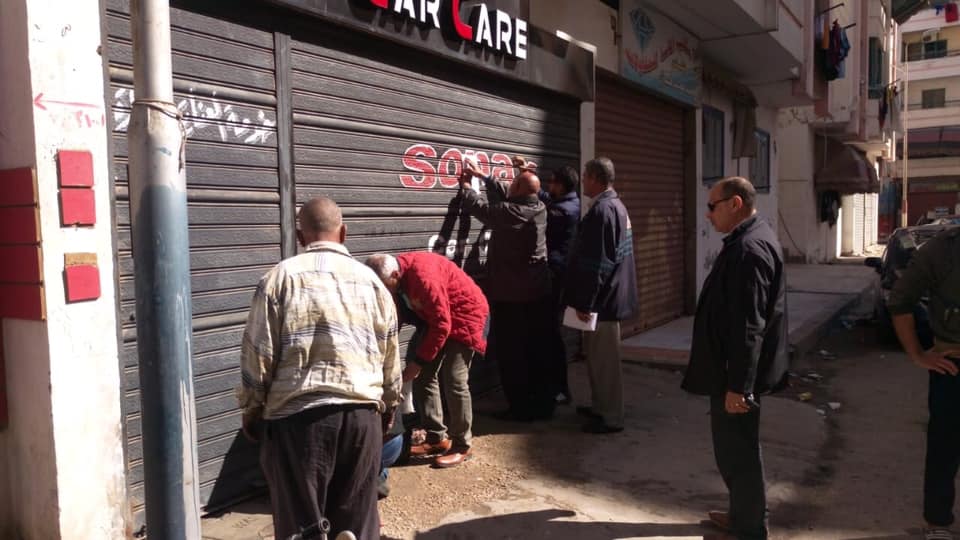 إستمرار حى العرب ومدينة بورفؤاد بالحملات اليومية ورفع جميع الأشغالات