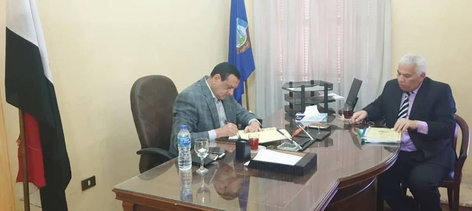 اللواء هشام آمنه يعتمد نتيجة الفصل الدراسي الأول لامتحانات الشهادة الإعدادية