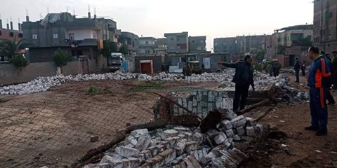 143 إزالة تعديات على أراضى الدولة بالدقهلية