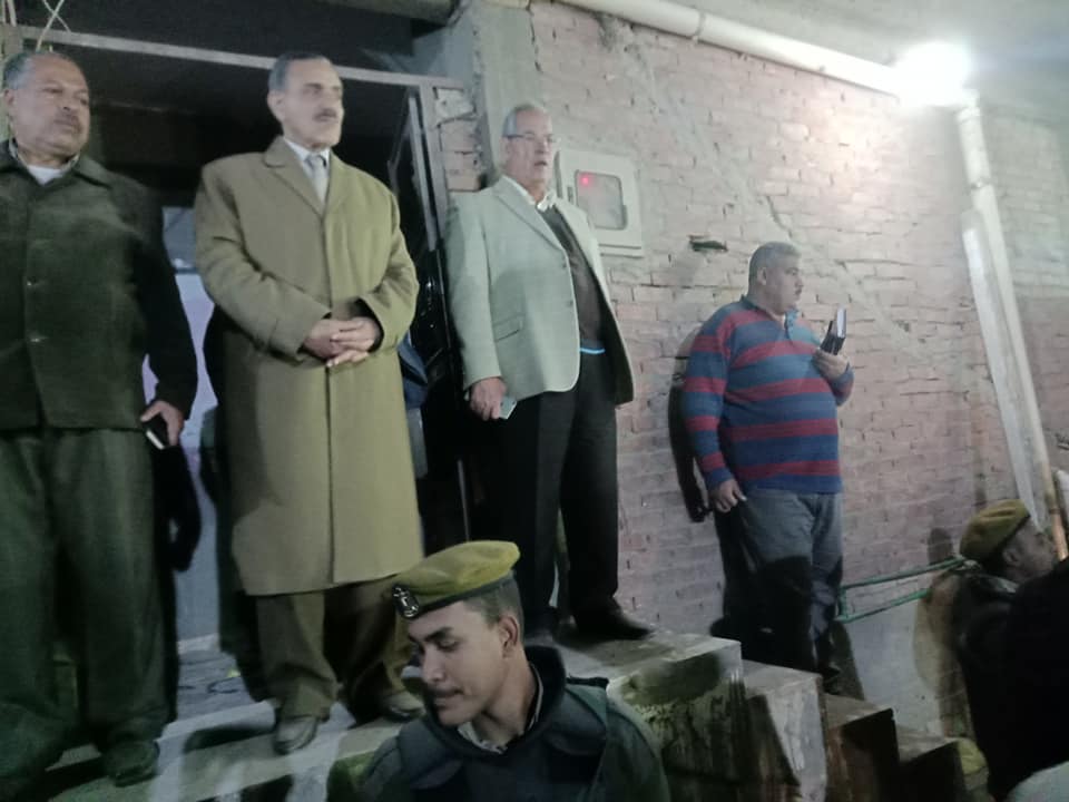 محافظ أسيوط يتابع حادث إنهيار منزل بمركز منفلوط