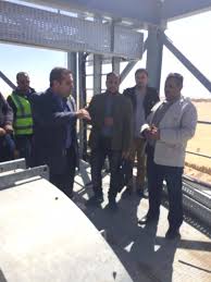 فعاليات زيارة السيد اللواء شريف باسيلى لصومعة الخارجة بالوادى الجديد